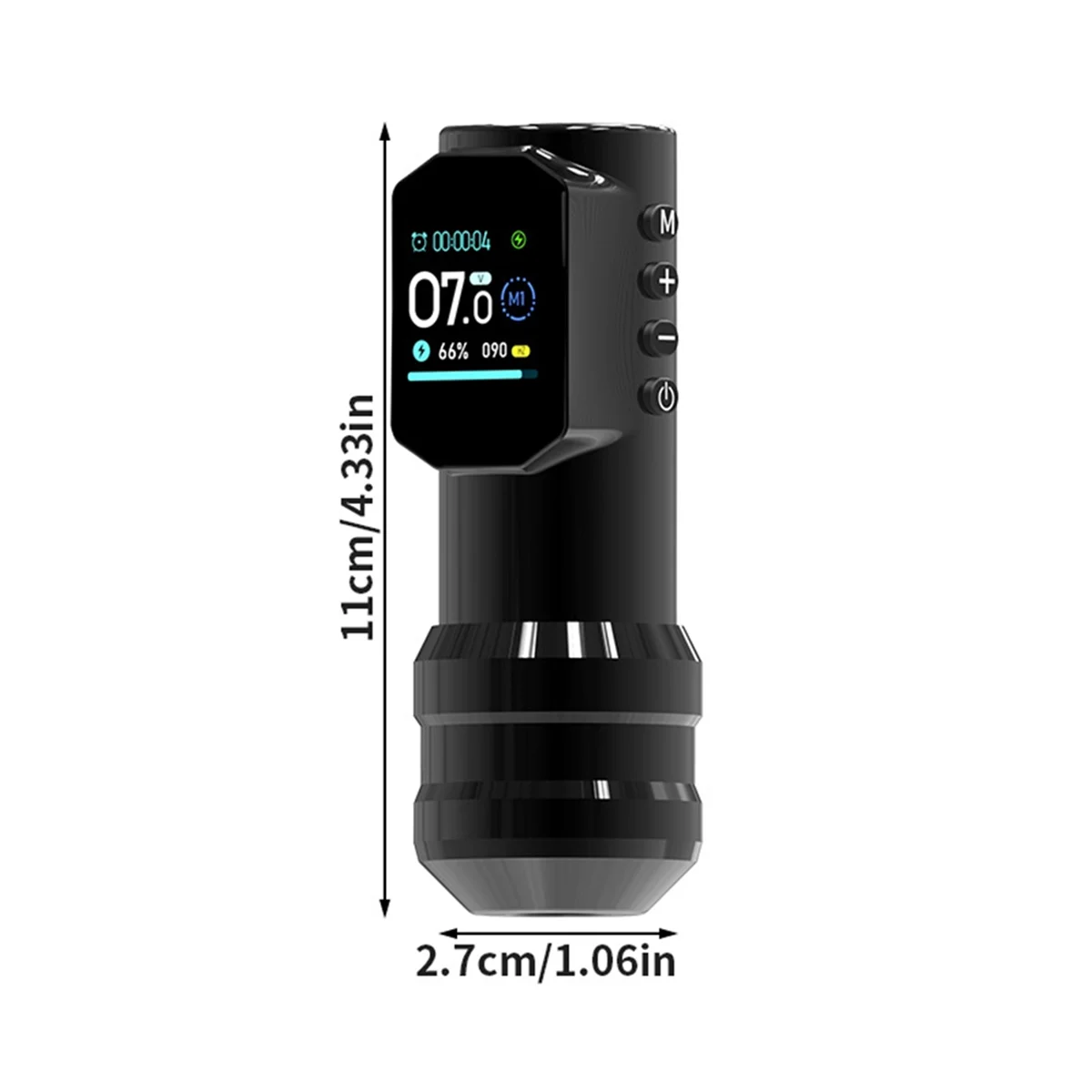 A14M Large Color Screen Digital Display Wireless Tattoo Pen New Permanent Makeup Tattoo Machine with 1500MAH Power Tattoo Pen image 6