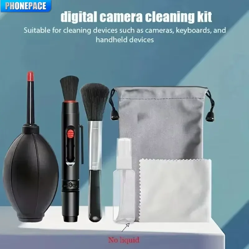 

Digital Mirrorless Camera Cleaning Set Laptop Screen Keyboard Air Blowing Suitable For Canon Nikon Lens Cloth Cleaning Set