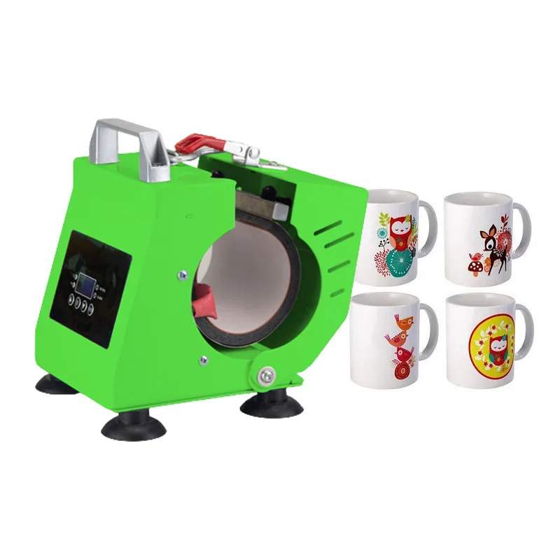 300W Sublimation Mug Heat Press Machine For Transferring Pictures For Flat Bottom Ceramic Mug Heat Transfer Machine