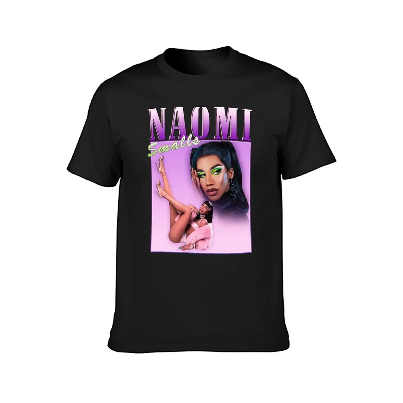 Naomi Smalls vintage retro design T-Shirt boys animal print sweat basketball graphic tees mens big and tall t shirts