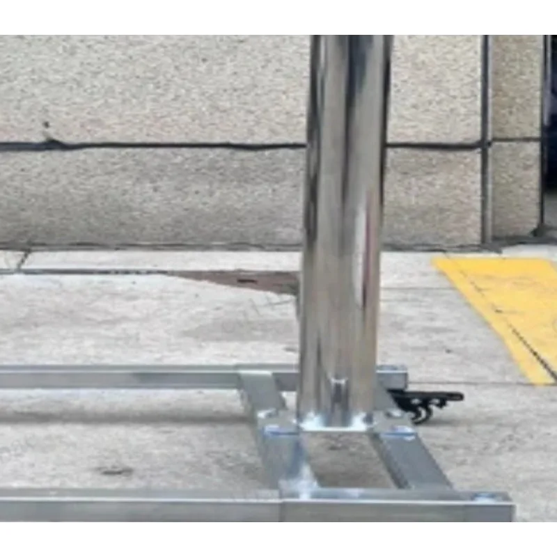 Bracket Floor Hanging Doll Neck Fixing Support DeviceStainless Steel Adjustable Display