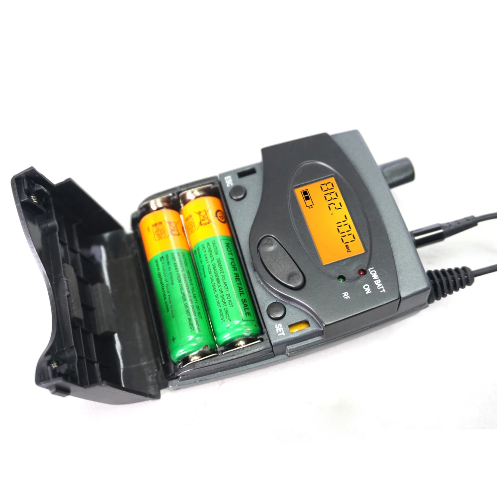 Imagem -04 - Leicozic Peças Bk2050 Receptores Sr2050 Iem Monitor Receptores para Sistemas de Monitoramento na Orelha Monitores Profissional Stage Audio
