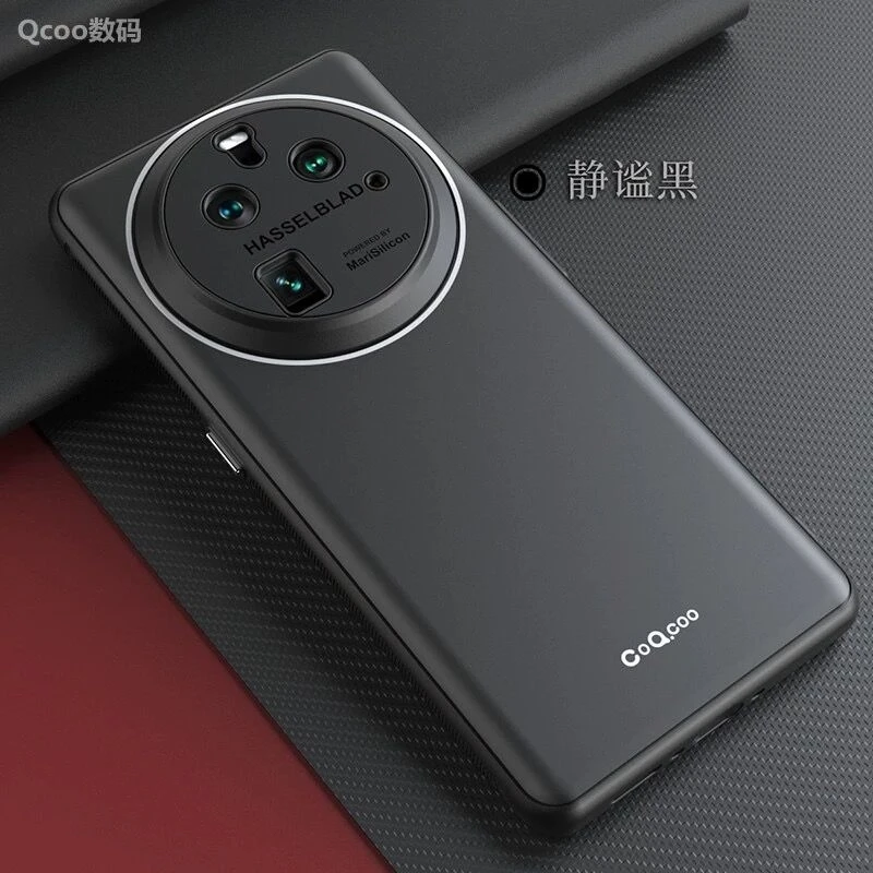 Porcelain Case For Oppo Find X6 Pro Case Comfortable Touch Matte Cover For Find X6 X6Pro 5G Luxury Soft Silicone Shell Bumper