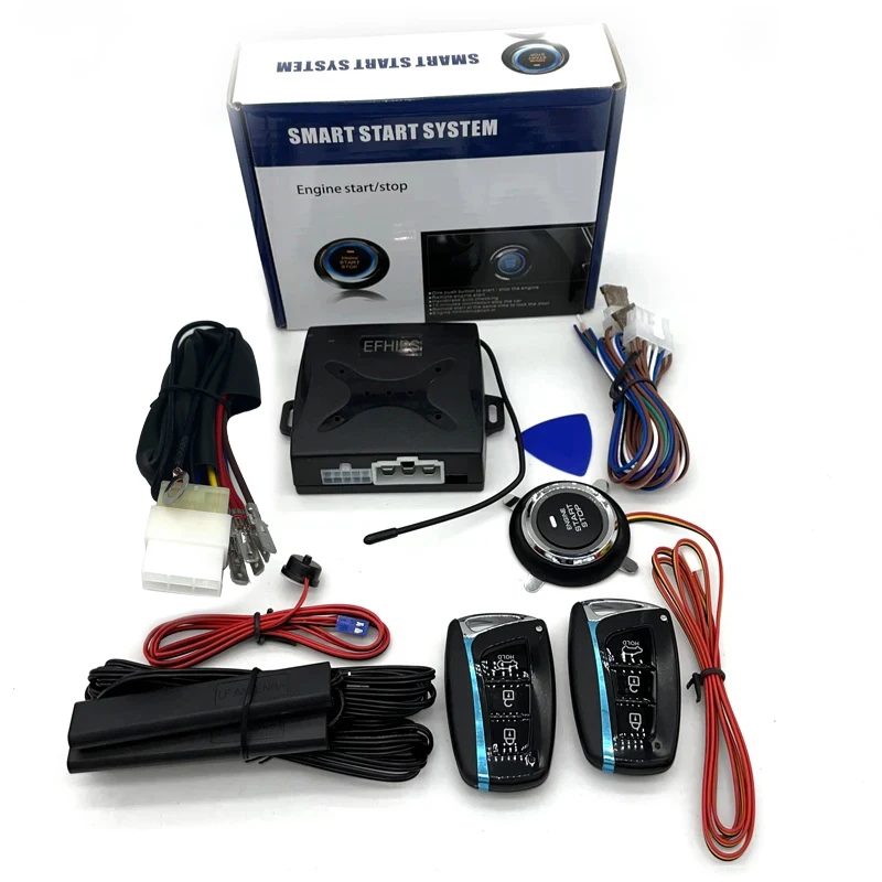 start stop keyless entry system engine start alarm system