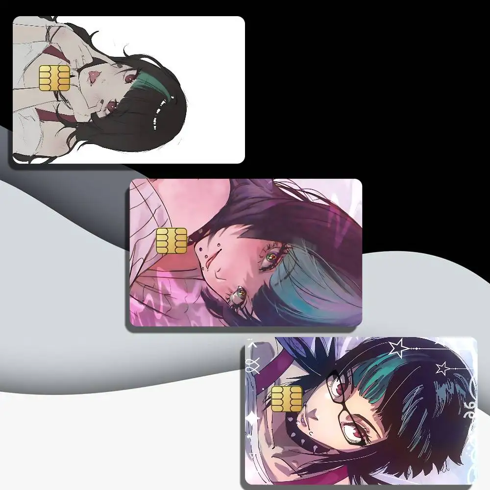 K-kirara H-hoshi Credit Card HD Stickers Game Card Decal Card Matte Film Skin Small Chip Waterproof Sticker