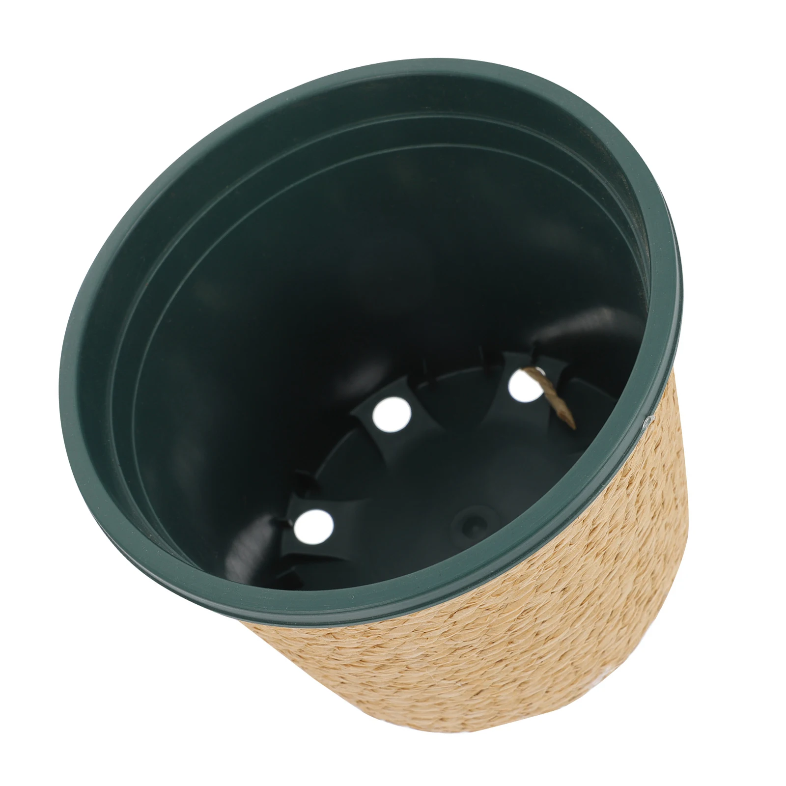 

Indoor Plant Potted Vase Plants Flowerpot Decor Decorations Woven Basket Planter