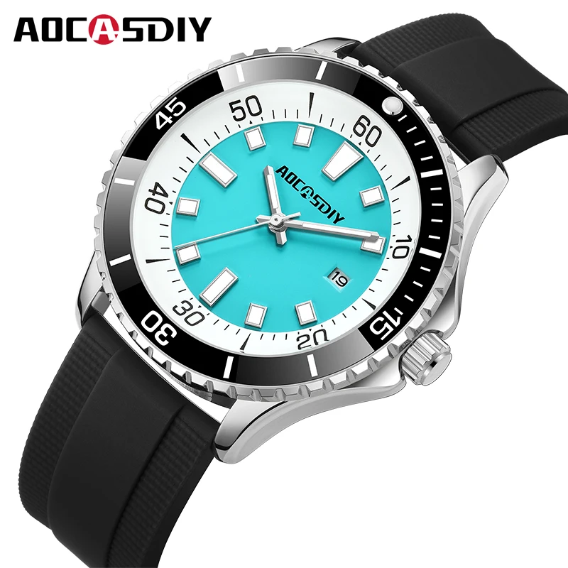 Fashion New Men\'s Watch Waterproof Leisure Man Clock Casual Watches for Men Multi Functional Luminous Date Quartz Wrist Watch