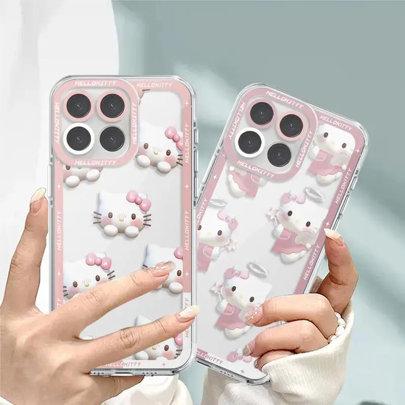 Cute Holle Kitty Soft Case for Honor X8a X9a X9b 5G X8 X7b 90 Lite X8 4G Silicone Clear Cover Fundas