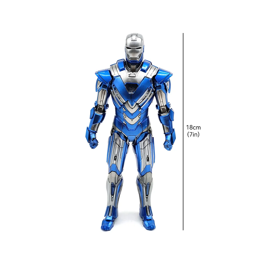 ZD Toys Marvel Studios Infinity SAGA Iron Man MK30 Mark 30 Mark XXX Blue Steel 7