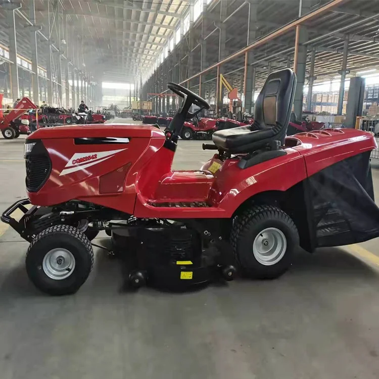 Deposit Four-wheel Drive Tractor-style Lawn Mower for Home Lawn Weeding Golf and Soccer Field Care and Car Driving Functionality