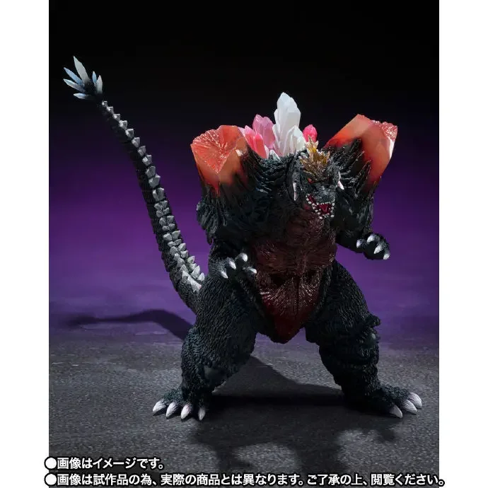 الأصلي بانداي S.H.MonsterArts SHM SpaceGodzilla Fukuoka حاسمة معركة Ver Godzilla في المخزون أنيمي الشكل محاصر اللعب نموذج