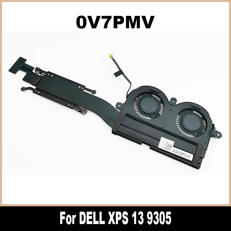 Novo original 0v7pmv para dell xps 13 9305 ventilador de refrigeração do portátil com dissipador de calor v7pmv CN-0V7PMV alta qualidade