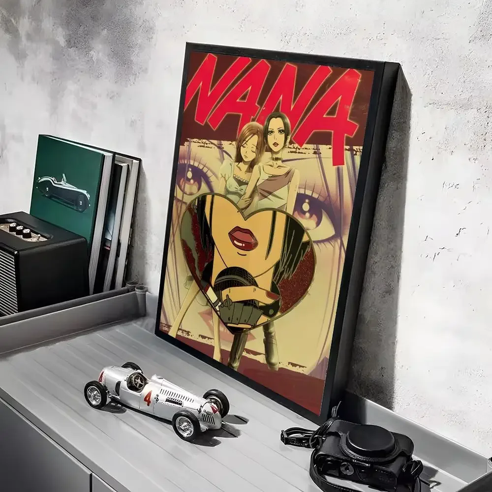 Anime N-Nana klassisches Poster, dekorative Wandkunst, Aufkleber, Wandbild, Fotodruck für Zuhause, Wohnzimmer, Flur, Dekoration – Detail 18