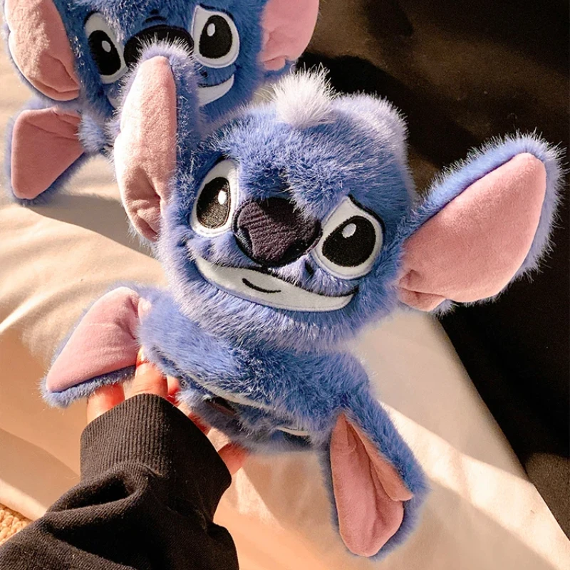 

New Disney Stitch Plush Ear Muffs Winter Cute Warm Ear Warmers Anti Cold Frost Windproof Ear Protection Thickened Festival Gift