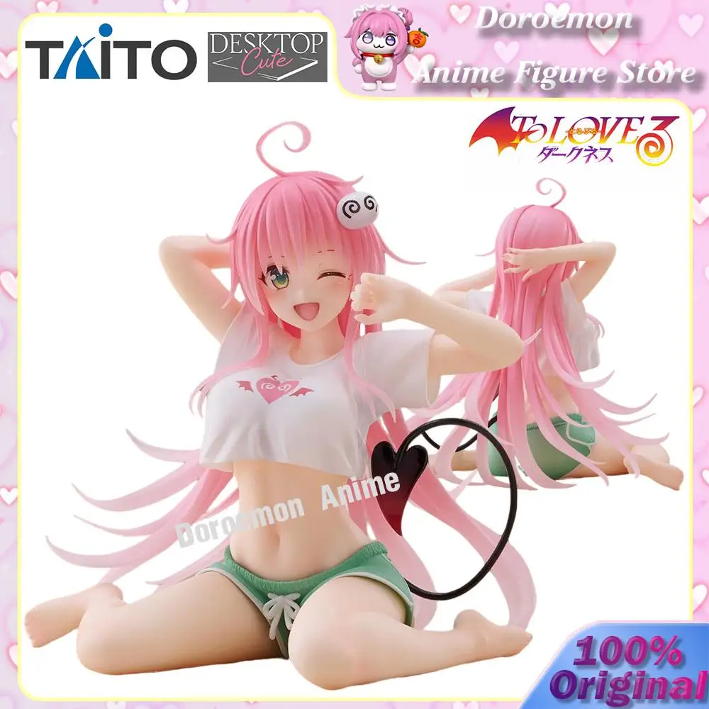 

Pre-Order Original Taito Desktop Cute To Loveru Darkness Lala Satalin Deviluke Room Wear Ver. Anime Beauty Waifu Girls Figures