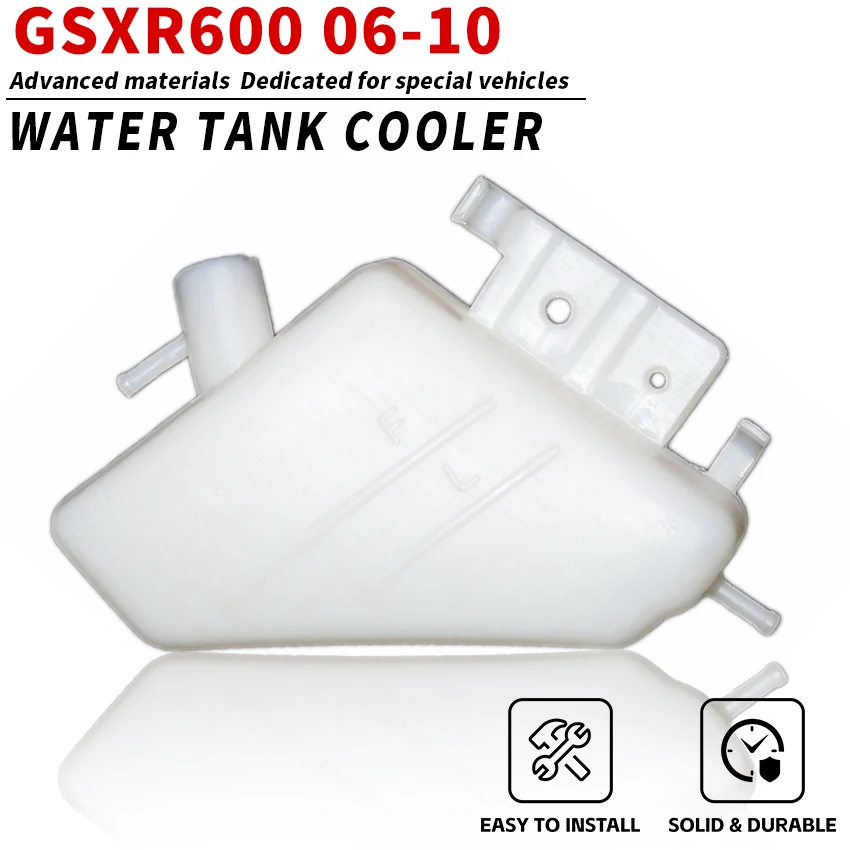 For SUZUKI GSXR600 GSXR750 2006 2007 2008 2009 2010 Radiator Tank Motorcycle Coolant Over Flow Bottle Overflow Reservoir Tank