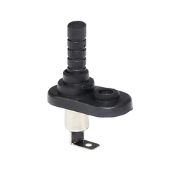 Interruptor de capó de alarma de puerta de capó de luz de coche ajustable Universal, motor de camión y barco, Pin de 12V, plástico y Metal