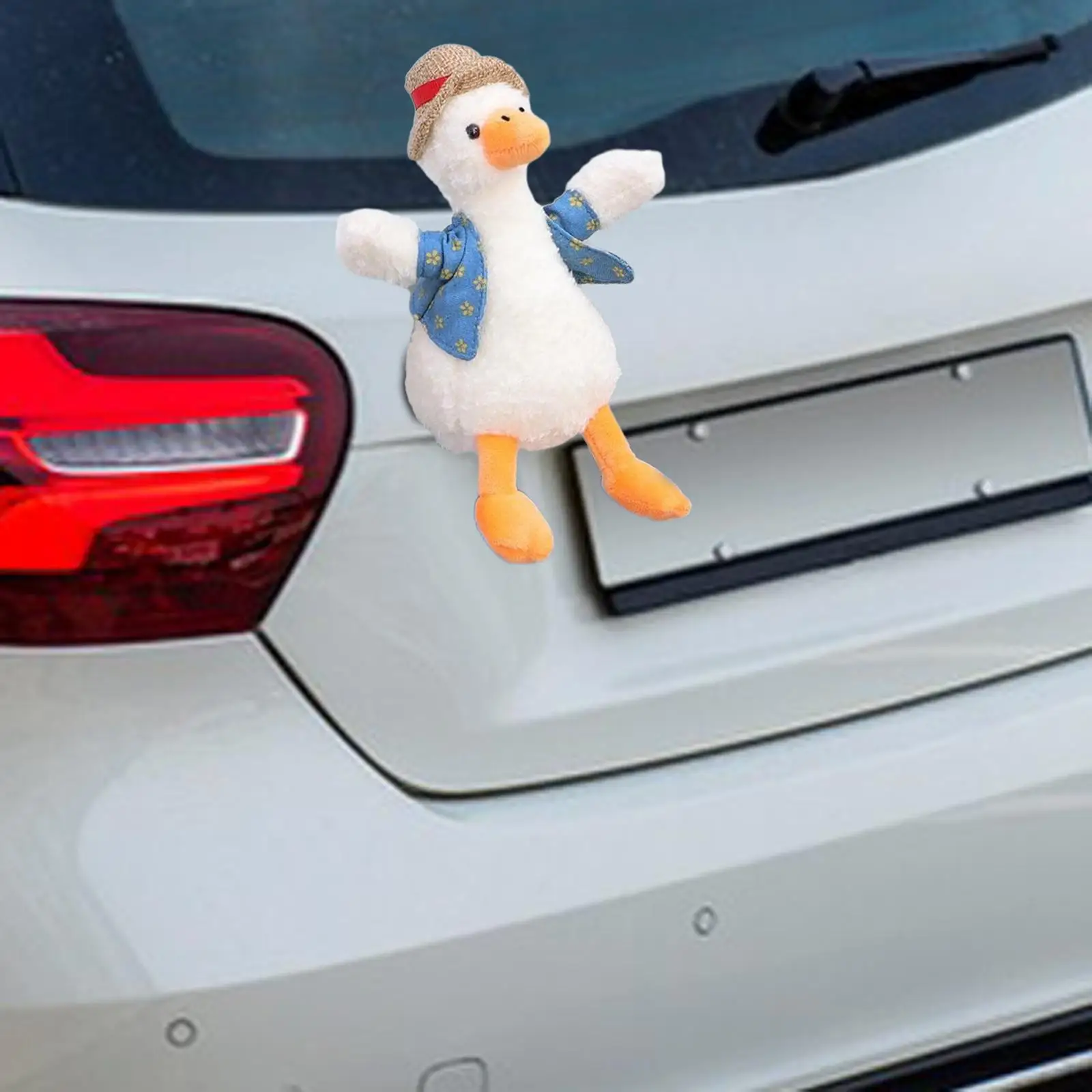 

Car Rear Decoration Doll Car Rear Accessories Duck Car Ornament Decoration Accessories Fun Riding Gear Cute Car External Doll