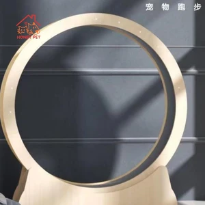 Katzen -Laufband für Haushaltsübungen, Laufrad, Haustier -Fitnesszubehör, Läuferholzspielzeug, Katzenbaumzubehör Hauptverkaufsrad zum Laufen - №9