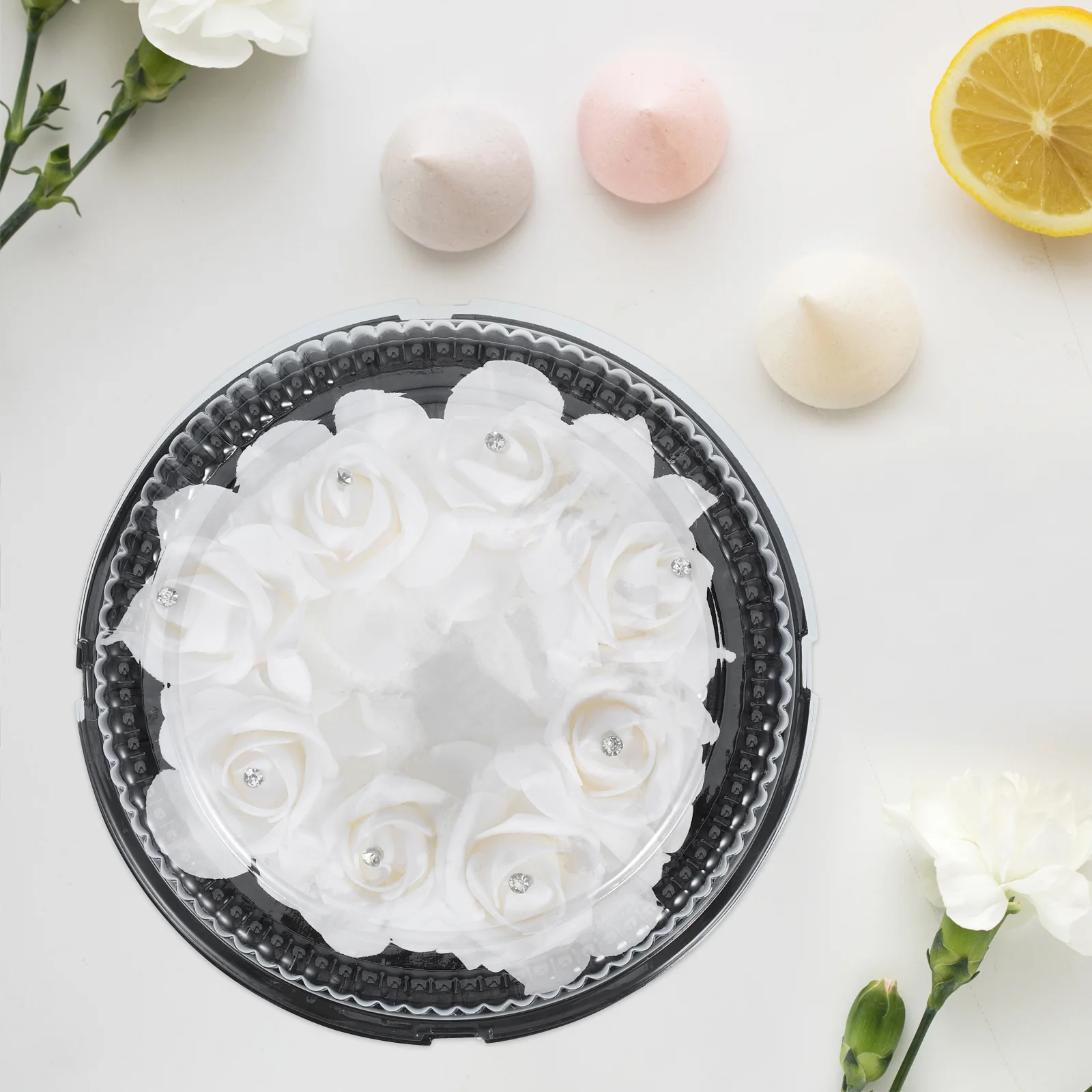 

10Pcs Premium Clear Cake Boxes Transparent Design Easy Assembly for Displaying Handmade Cakes Cupcakes Party Supplies