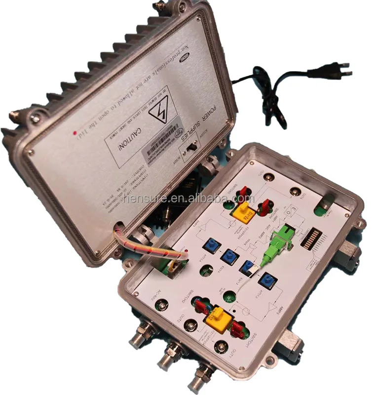 

Ultra-Low -18dbm Digital Analog TV Outdoor IP67 Receiver 4-Way Optical SC APC Connector Network Fiber Optic Polished UPC Optimal