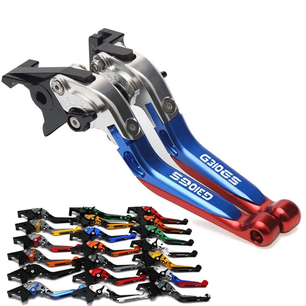 

Регулируемые рычаги тормоза и сцепления для мотоциклов G310GS/G310R, тормозные и сцепные тросы с ЧПУ