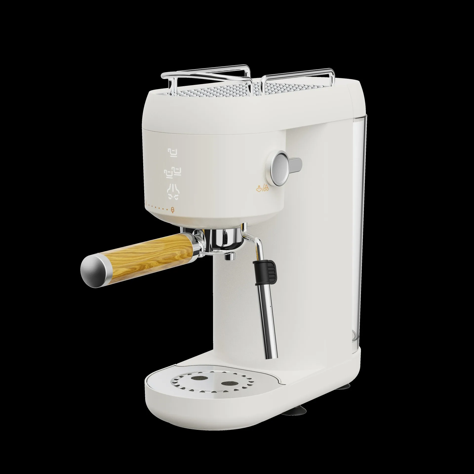 Portable Electric Espresso And Italian Coffee Maker Home Office Heating Water Brewing Machine With US UAS Plug