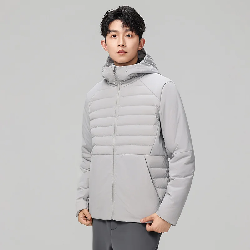 

2025 Winter Unisex Long Over Knee Hooded Down Cotton Jacket Korean Style Thickened Warm Casual Couples Parka Coat