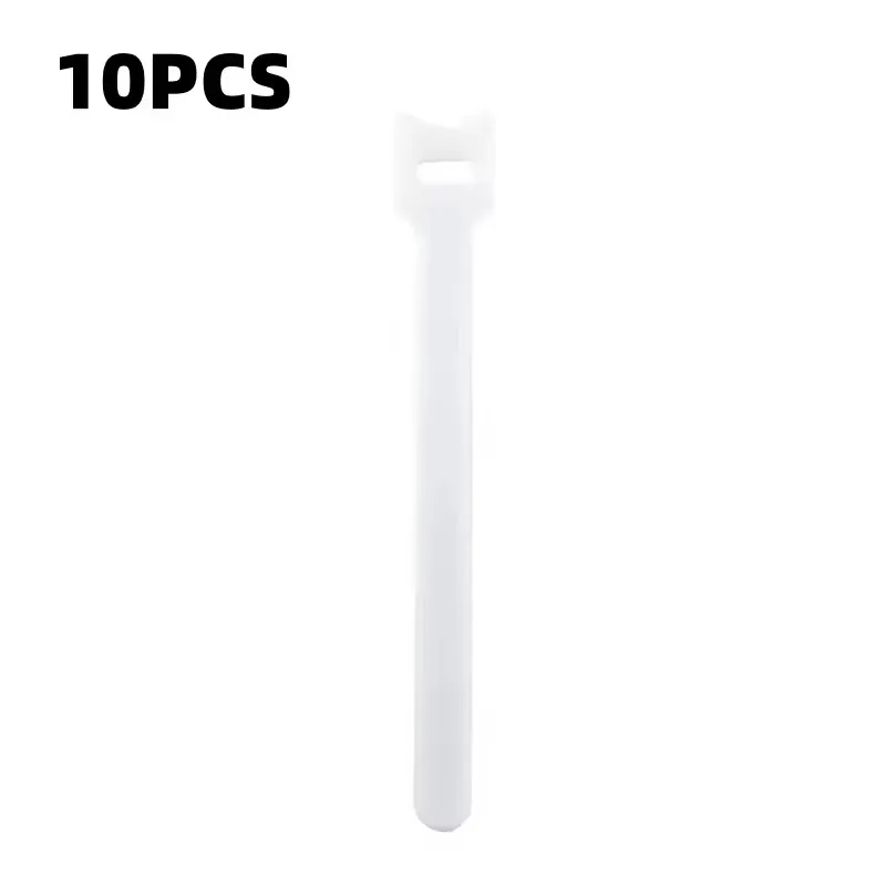 10/30/50 Stück USB-Kabel-Organizer, Kabelbinder, Kabelmanagement-Halter, wiederverwendbarer Clip-Schutz, Nylonband, Maus-Kopfhörer-Klebeband