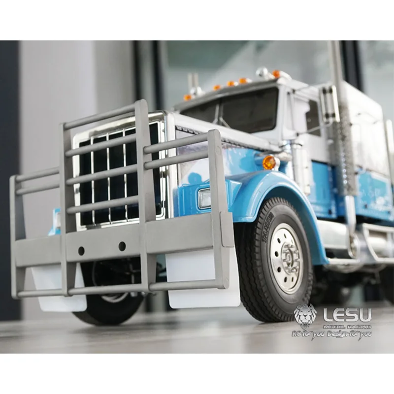 1/14 LESU RC  Anti-collision Front Bumper GW-K013 For Tamiya 1/14 Tractor Truck King Hauler Globe Liner Model Parts Accessories