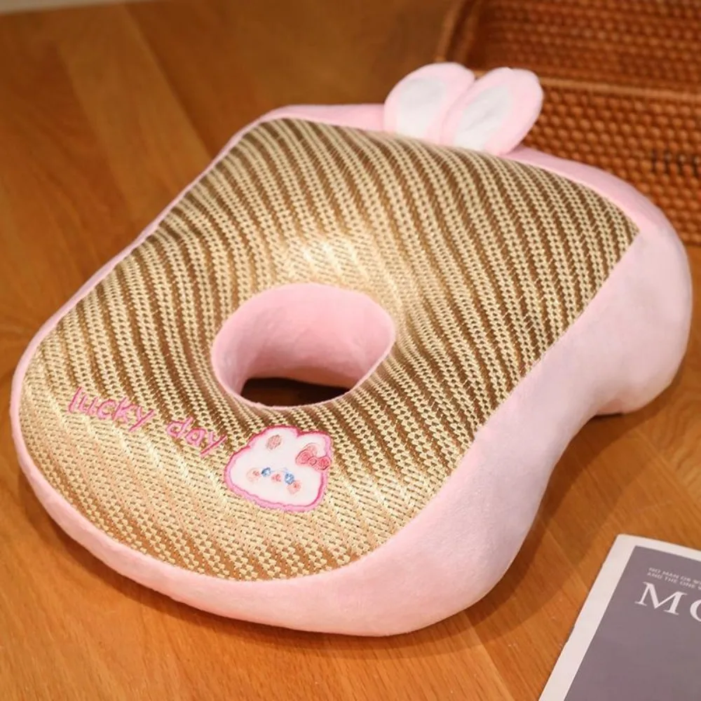 

Cool Mat Summer Nap Pillow Hollow Breathable Double-sided Office Plush Pillow Cartoon Stuffed Cute Animal Neck Pillow Office