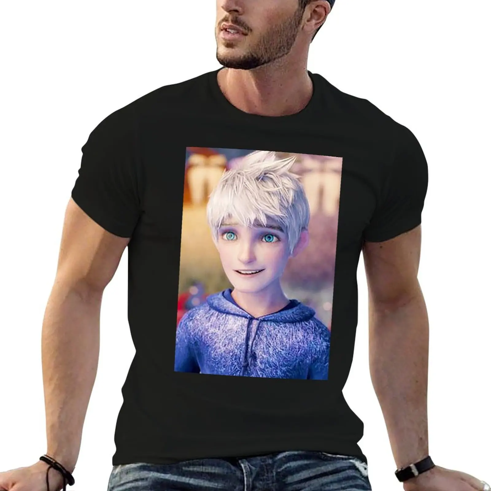 

jack frost T-Shirt men t shirt cotton 100% t shirts for man graphic funny t shirts designer T-Shirt