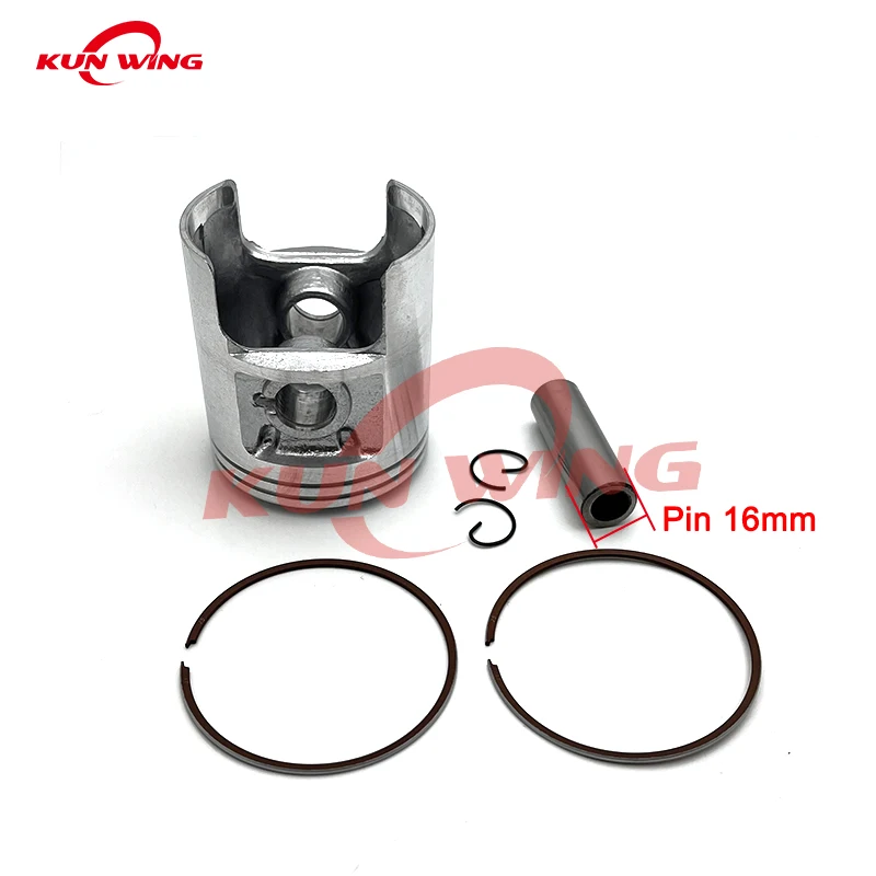 64mm Bore STD +25 +50 +75 +100 Piston Kit Rings for Suzuki TS185 TS 185 185CC Pin 16mm 2-Stroke Motorcycle Engine Parts