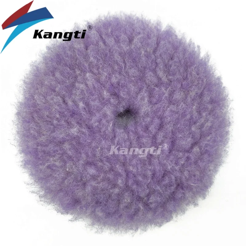 Kangti 5 "/6" шерстяная полировальная подушечка, аксессуары для мытья автомобиля, лоток для детализации, чистые гаджеты, автодетейлинг для полировщика автомобиля