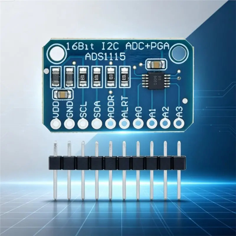4 PCS ADS1115 16 Bit 4 Channel I2C ADC Module High Precision ADC Module ADC Converter 4 Channel I2c Adc For Arduino Raspberry Pi