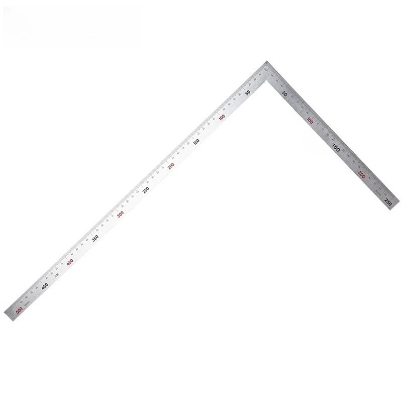 

DL7130 DL7150 high-precision square 90 degrees, stainless steel square woodworking L-shaped square ruler steel