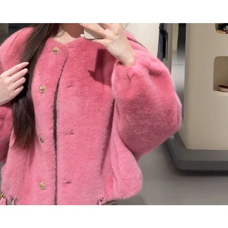Short Women's 2026 Autumn and Winter Fashion Coat