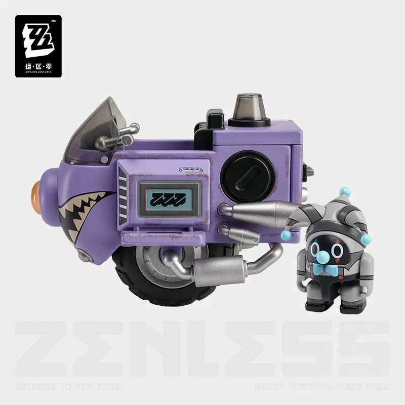 Official ZenlessZoneZero Genuine Anime “Legend of Speed” Series TheBangboo Merchandise Articulated Collectible Figure: City Hunt