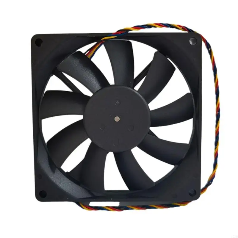 U75B Optimal Air Circulation 90mm PWM Computer Fan, Low Noise 90mm Computer Case Cooling Fan for Office and Gaming PC