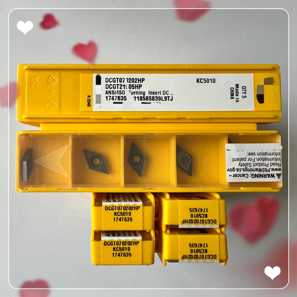 

DCGT070202HP KC5010 CNC blade DCGT070204HP KC5010