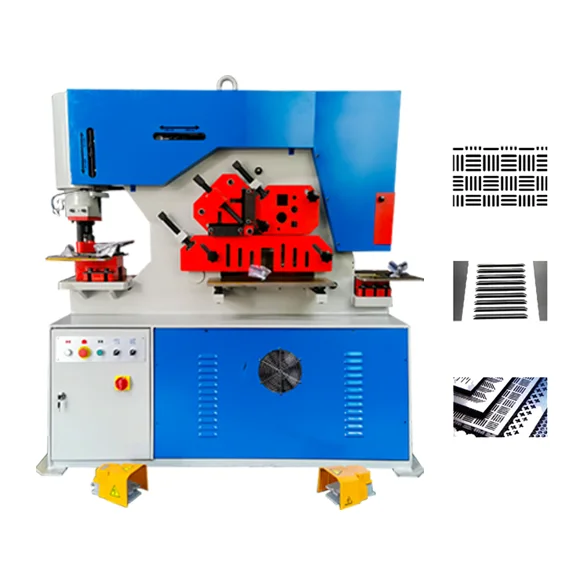 Large Steel Combined Punching and Shearing Machine Q35Y Series Shearing Machine Steel Cutting, Corner Cutting and Punching