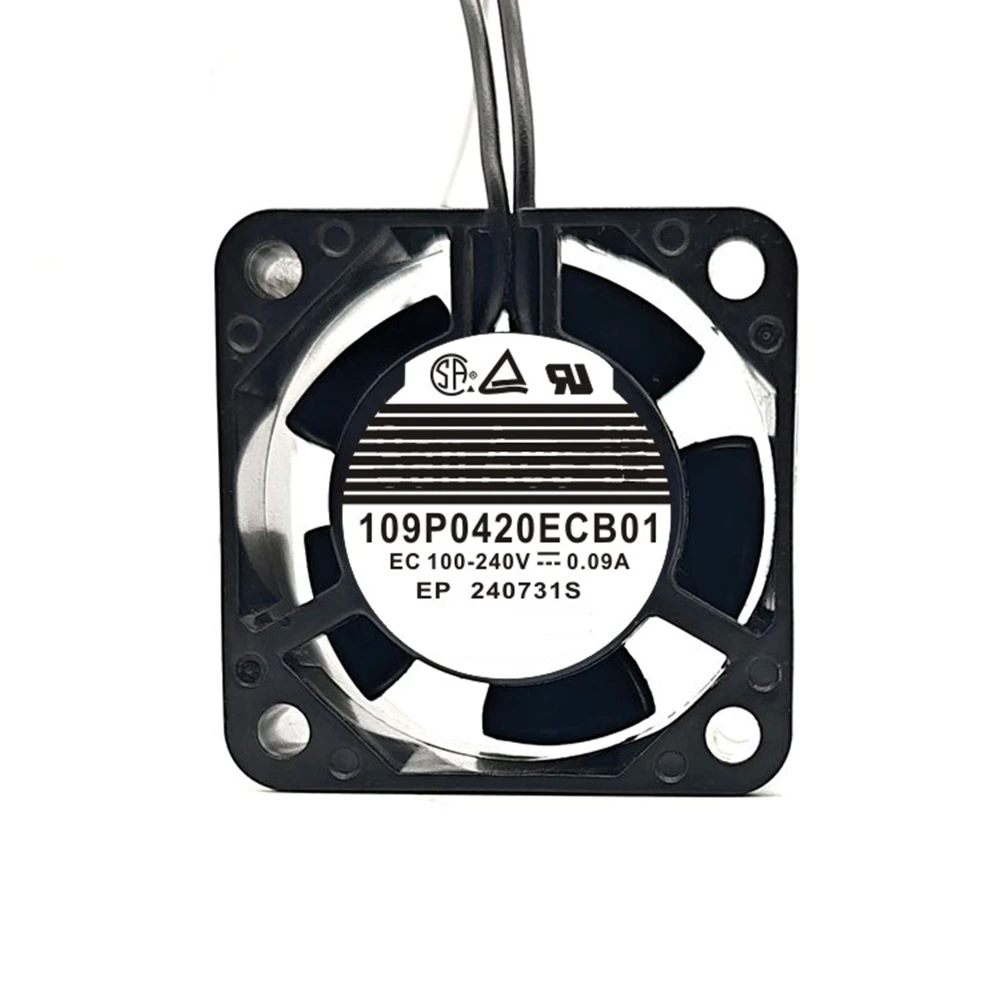 

Cooling Fan 109P0420ECB01 EC 100V~240V 0.09A 4020 40x40x20mm 2-Wire