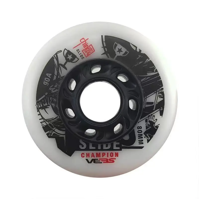 Original SEBA Champion Inline Skate Wheel, 90A SLIDE Roller Skates Wheels, Slalom Slide Skating Rudas for HV HIGH KSJ HL Patines