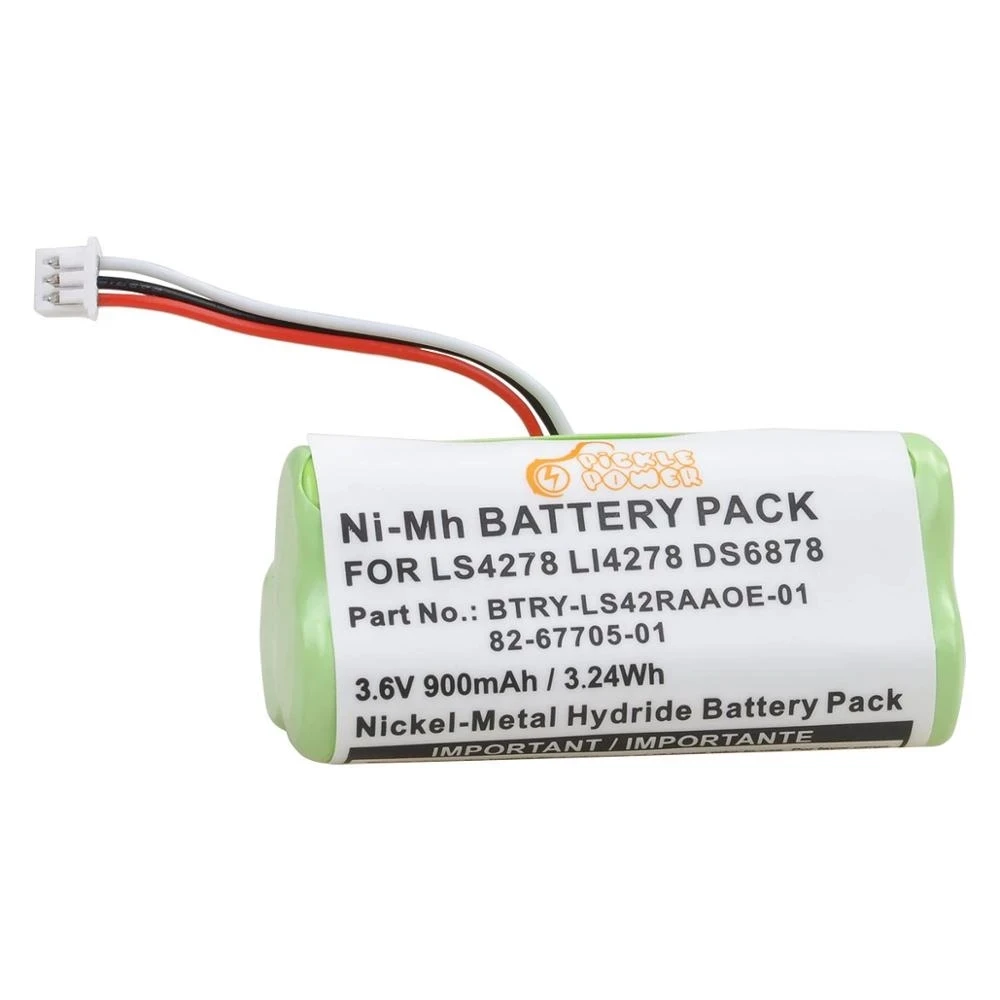 900mAh Ni-Mh LS4278-M Bar Code Scanner Battery for Motorola Symbol LI4278 DS6878 Barcode Scanner 82-67705-01 BTRY-LS42RAAOE-01