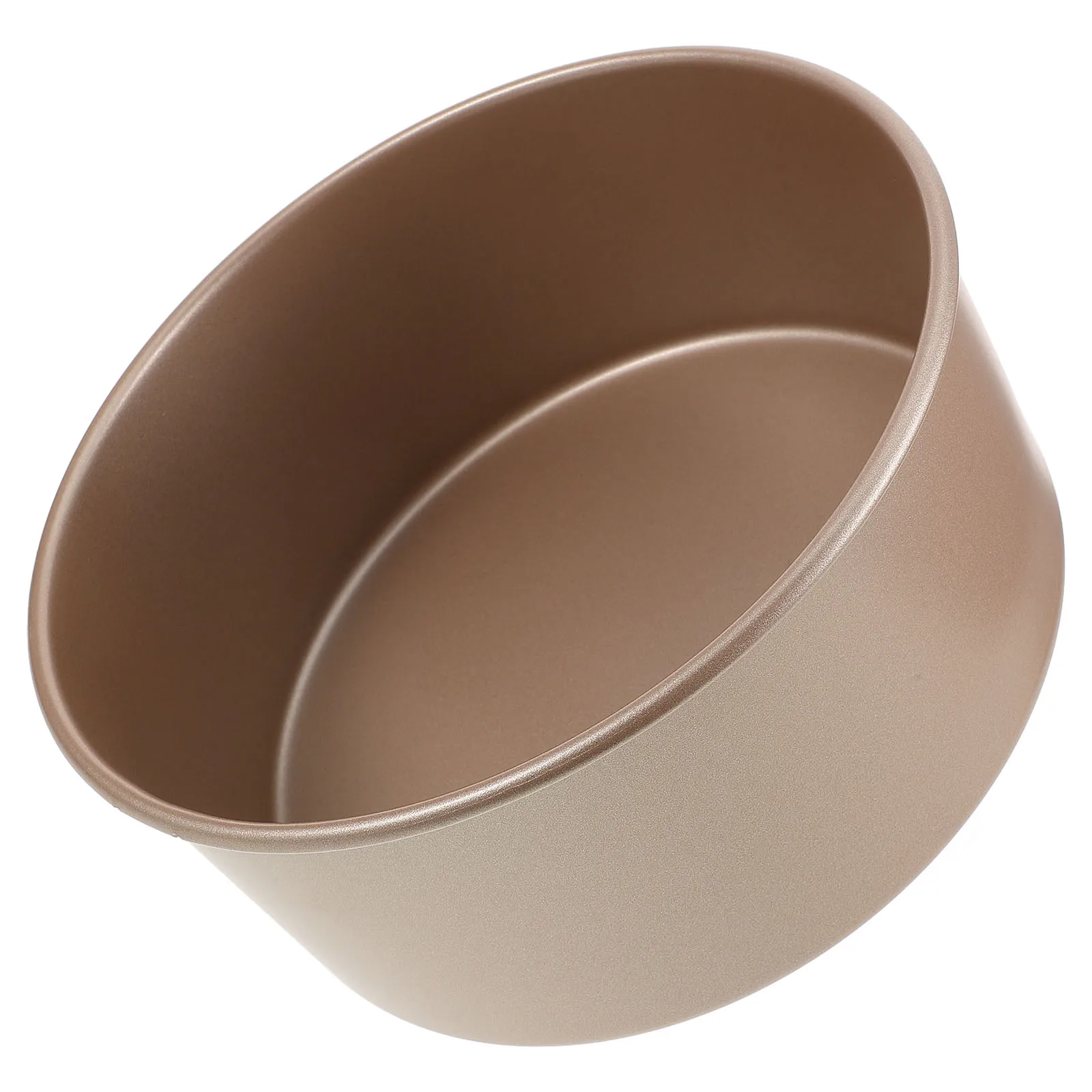 

8 Inch Round Nonstick Cake Pan Tins Deep Mold Baking Tools Metal Supply Orange Household Bake Ware Molds For Box