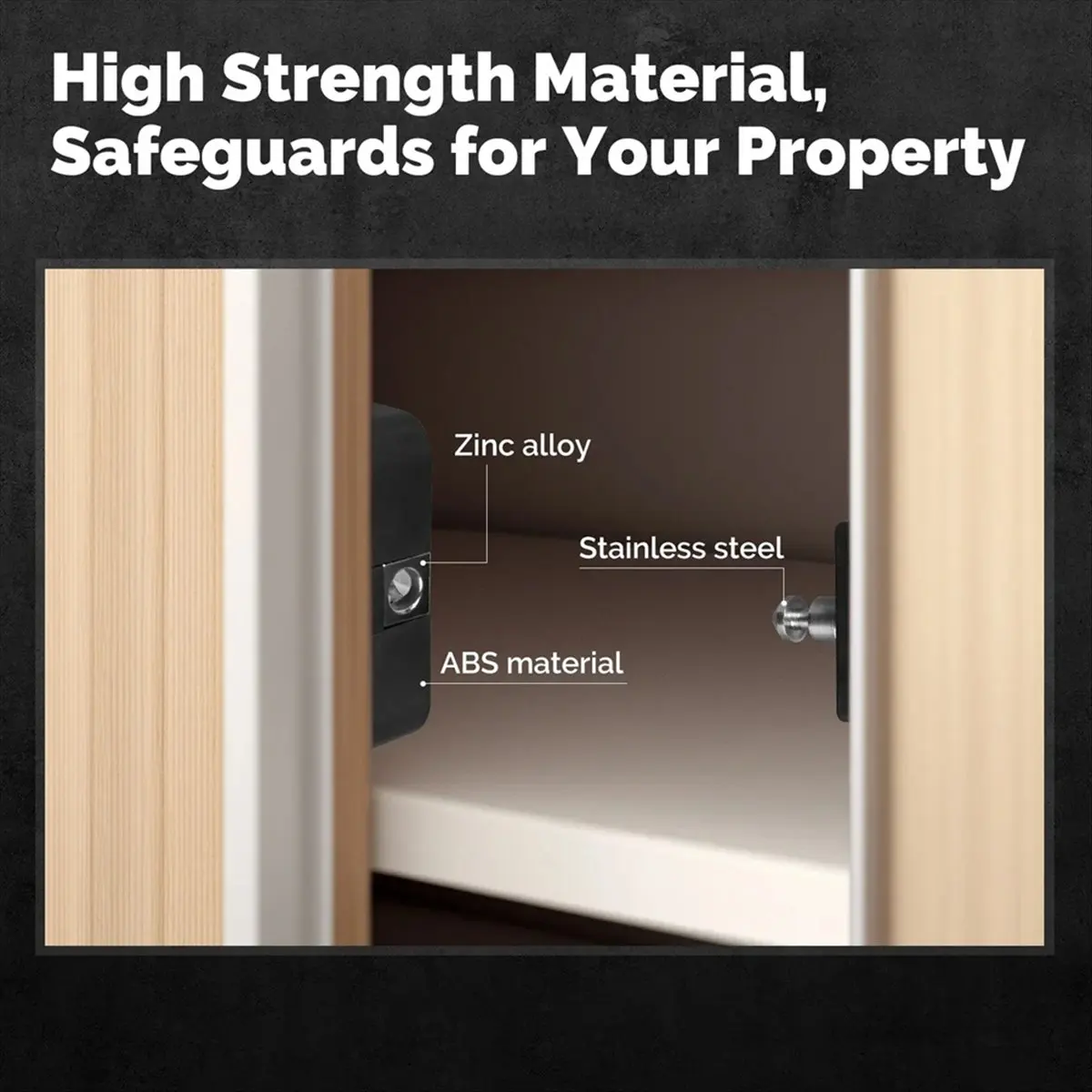 A40I Tuya Bluetooth Smart Wood Cabinet Lock App Remote Control Monitoring Keyless IC Card Unlock Door Locker Furniture Drawer