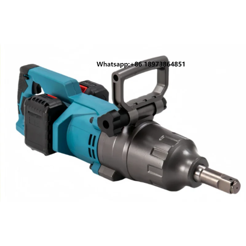 

21V Cordless Industrial Heavy Duty Impact Wrench 3000 N.m Big Torque 1 Inch Battery Electric for Car Repair Tire Removal-for DIY