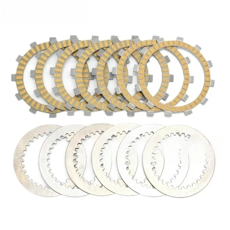 High Performance Clutch Friction Plates Steel Drive Discs Kit Compatible with CFMOTO 250NK 250SR Motorcycle Parts