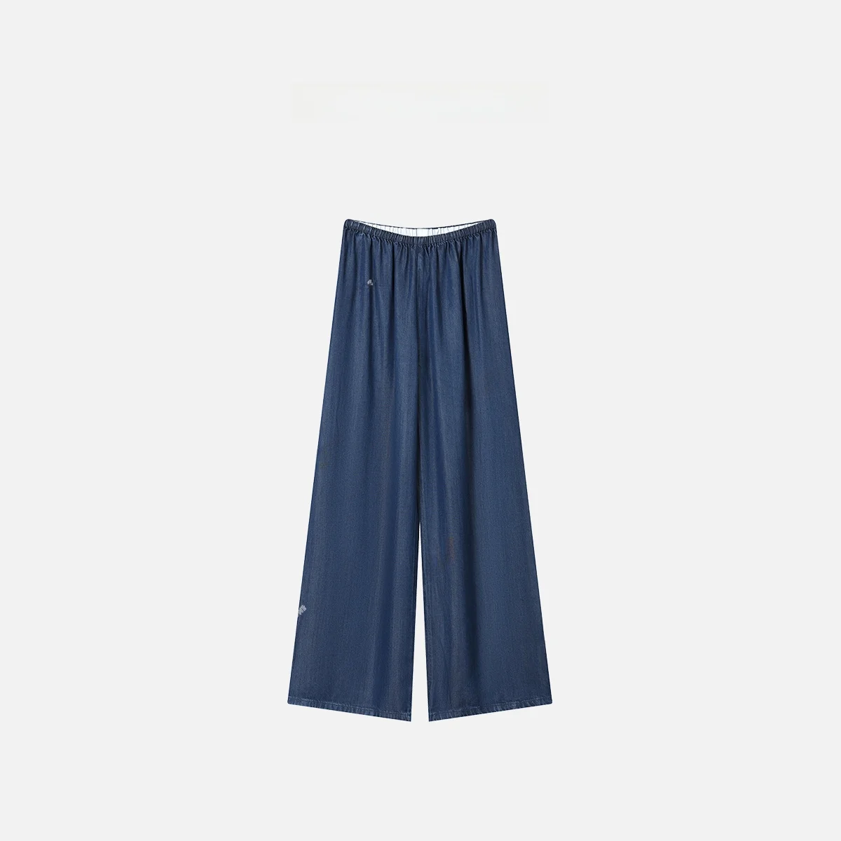 

Retro Casual Wide Leg Pants 2023 New Style 23C29117 Straight Leg Long Trousers Regular Thickness Summer Season Lenzing Fiber ...