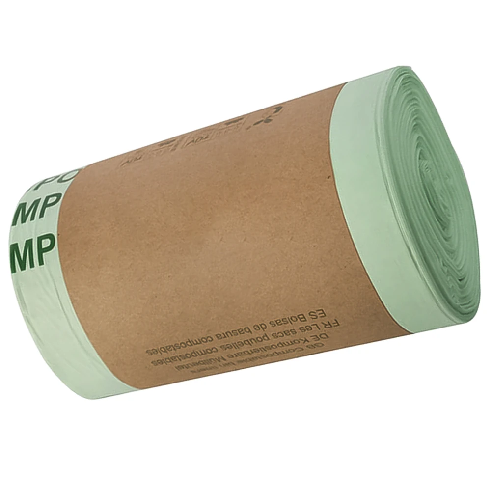 

50 Pcs Compostable Garbage Bags Eco Friendly Corn Starch Poop Biodegradable Pet Waste Bags Portable Roll Dispenser Dog Cat